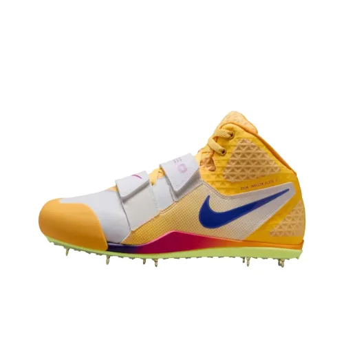 Nike Zoom Javelin Elite 3 Тренировочные кроссовки Унисекс Желтый Белый