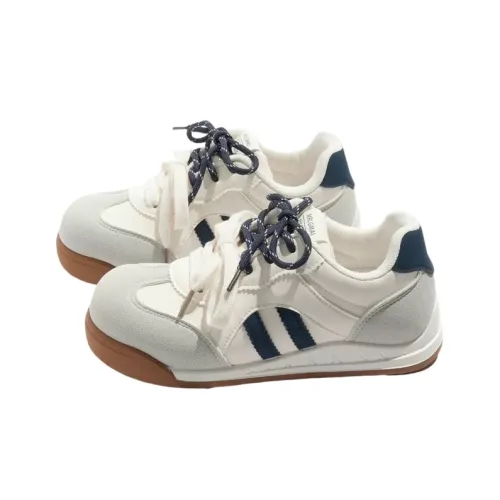 OLDDESIRE Низкий топ Повседневная обувь Женская Белый Синий