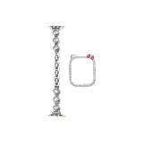 Серебряный прозрачный ромб котенок + ромб оболочка