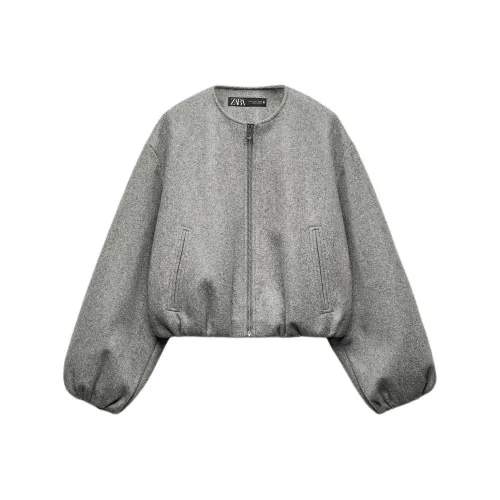 ZARA Серый Женский Куртки