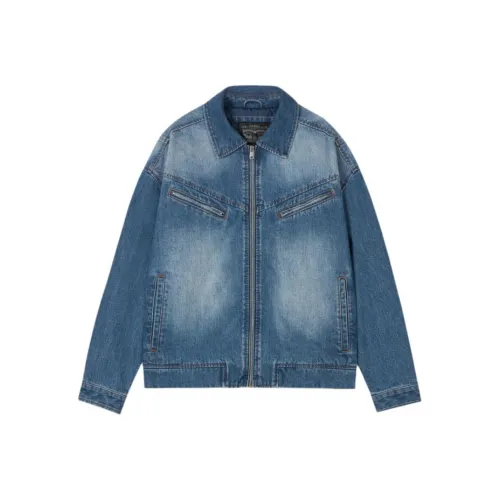 Levis Темно-синий Унисекс Джинсовые куртки