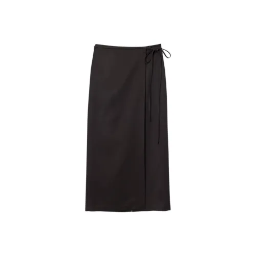 Dunst Maxi WRAP Юбка Повседневная Длинная Юбка Женская