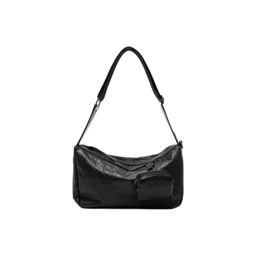 VIHUS ПУ (полиуретан) Сумка через плечо Сумка на плечо Стандартная Унисекс Черная