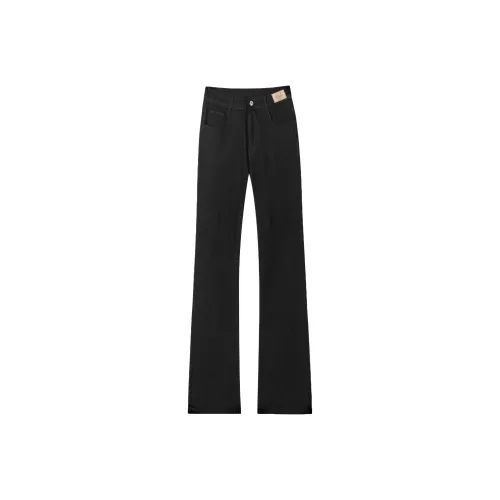 Être Par Lee Черные Унисекс Джинсы