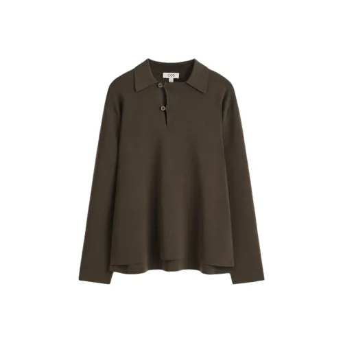 COS Темно-коричневый Мужской Трикотаж