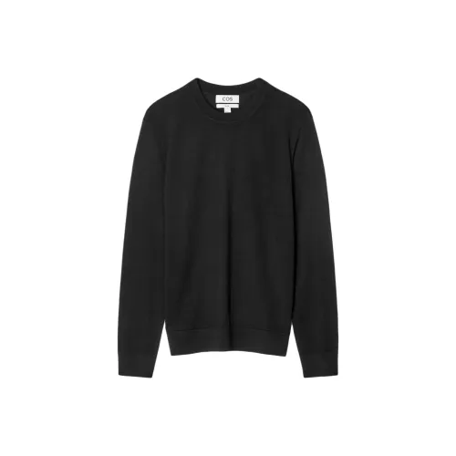 COS Черные Мужские Свитера