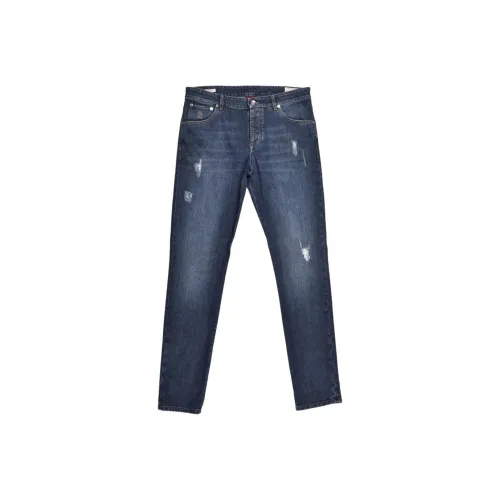 BRUNELLO CUCINELLI Blue Men's Jeans BRUNELLO CUCINELLI Синий Мужской Джинсы