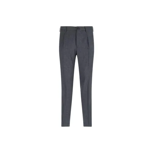 INCOTEX Gray Men's Casual Pants INCOTEX Серый Мужские Повседневные Брюки