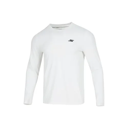Skechers T-Shirt Мужской Белый 0019