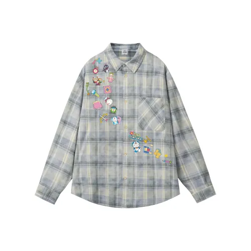 DoraemonA Длинный рукав рубашка унисекс