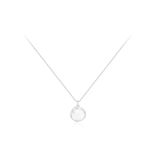 JOLLY NOTE Белый нефрит Бодхи Ожерелье Женское