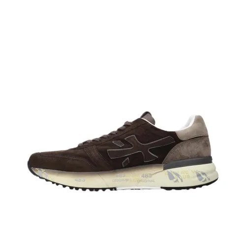 PREMIATA Mick Support Low Top Повседневная обувь Мужская Темно-коричневая