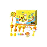 [11 шт. Набор] Yellow Duckling успокаивающие погремушки в коробке