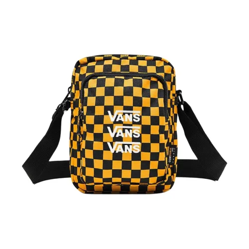 Vans Ткань Сумка через плечо Унисекс Черный Желтый