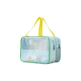 Синий Клетка Котедж [Двухслойный для разделения мокрого/сухого]