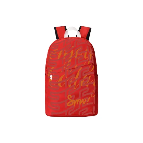 SRRW ПУ (полиуретан) Студенческий рюкзак унисекс красный