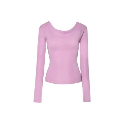 DPLAY Клубничный Кремовый Розовый Женский Трикотаж