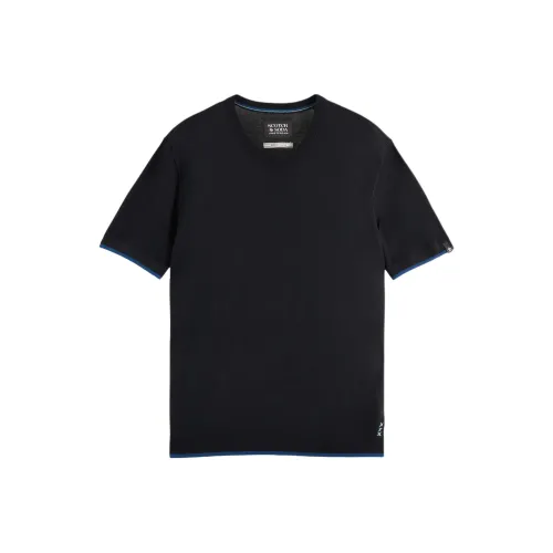 Scotch Soda Черные Мужские T-Рубашки