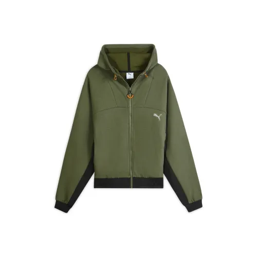 PUMA NEKO SAN Куртка Унисекс Оливково-зеленый 81