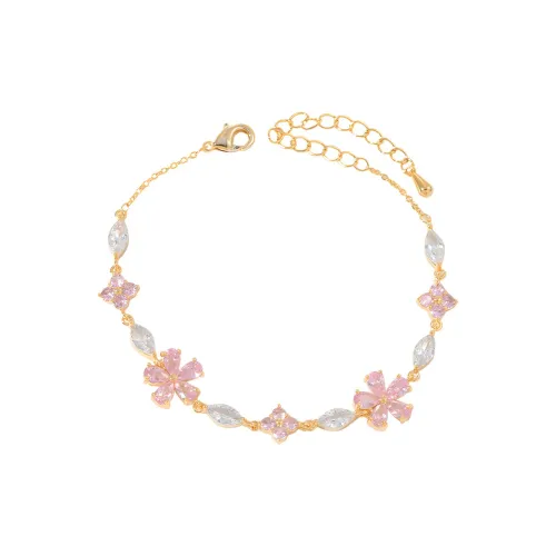 JKEM Розовый Кристалл Сплав Браслеты Женские