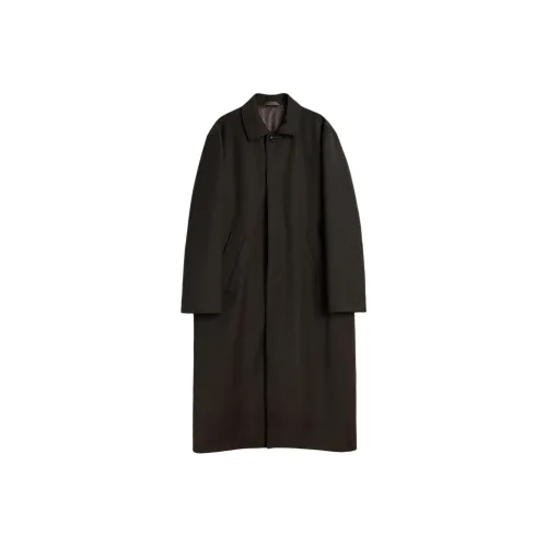 OUR LEGACY Темно-серый Мужской Пальто