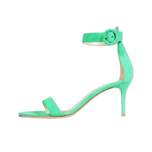 GIANVITO ROSSI Portofino One Ремешок Сандалии 7 см Женские Зеленые