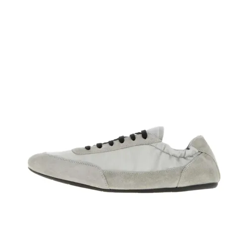 PRADA RE Нейлон Низкий Топ Повседневная Обувь Женская Серый