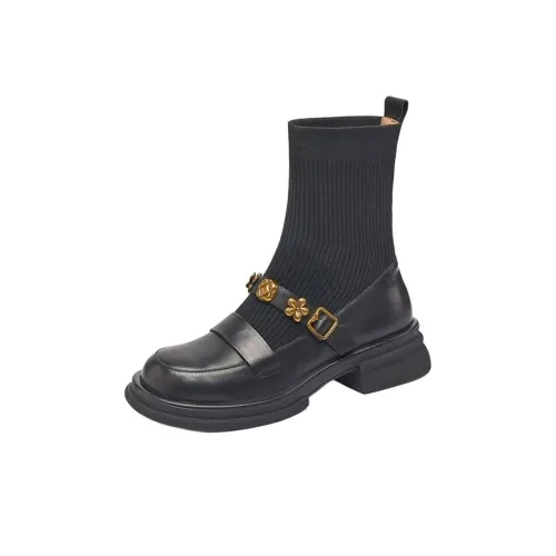 Puppytown Ботильоны Black Женские