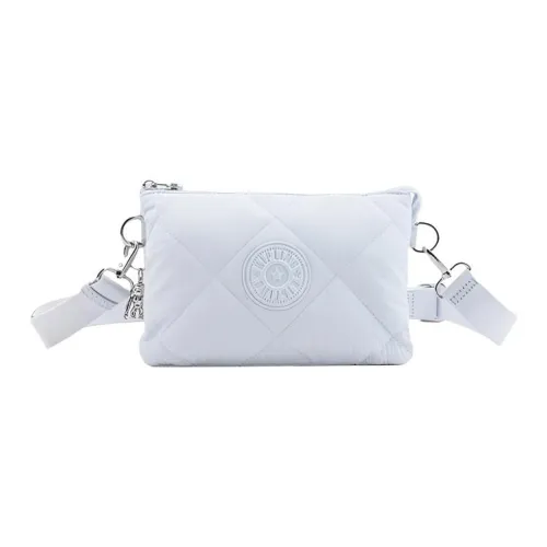 Kipling Сумка через плечо Маленькая Женская Наполненная Хлопком Аква-синий