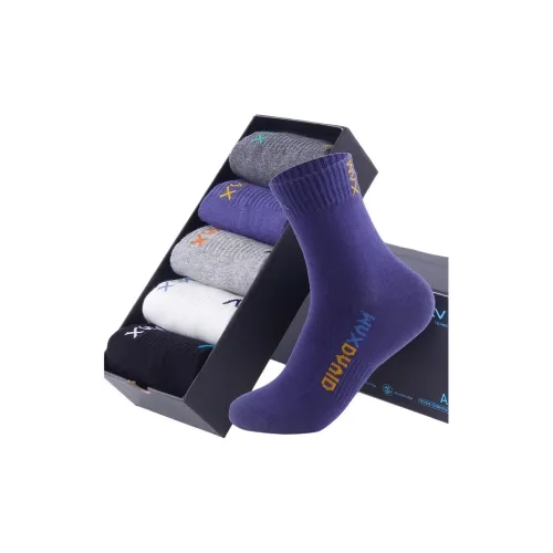 MAXDAVID Max99181 Смешанный цвет 5 пар Мужские носки MID до икры