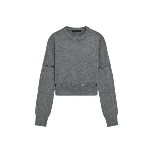 ZARA Серый Женский Трикотаж