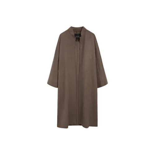 Massimo Dutti Коричневое Женское Пальто
