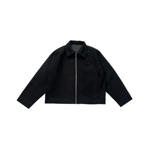 RADIUM Черный Свободный крой Укороченный Стиль позиционирования Мужские куртки