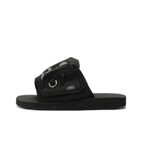 Mastermind JAPAN x Suicoke ЭВА Слипоны Унисекс Черный