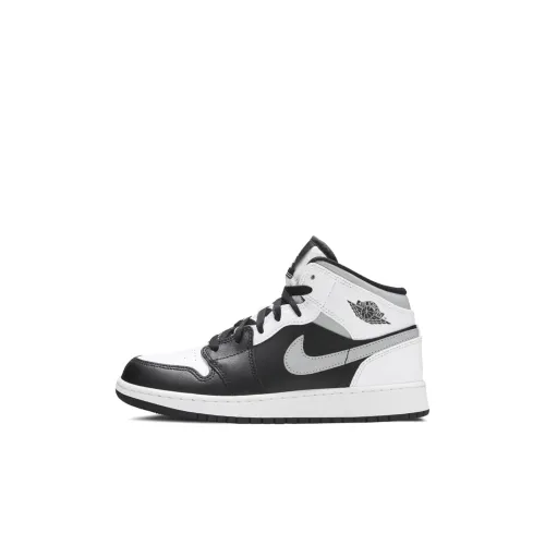 Jordan Air Jordan 1 Детские баскетбольные кроссовки MID Топ Унисекс