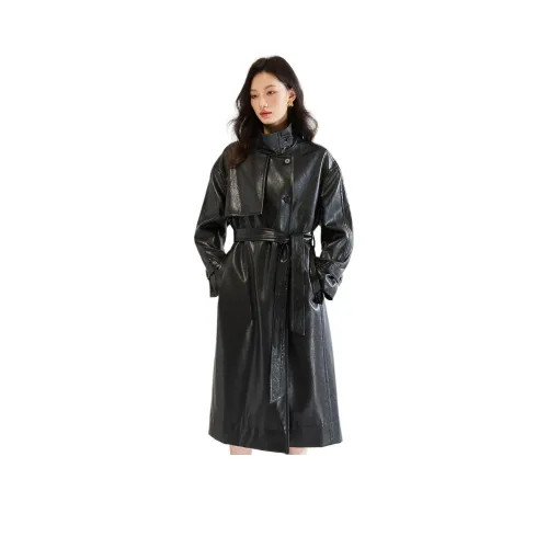 DKRVT Женские кожаные куртки