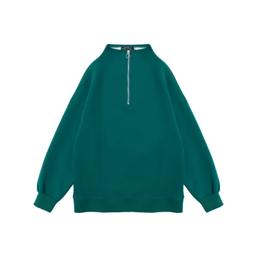 DAVID ME Зеленый Унисекс Свитшоты