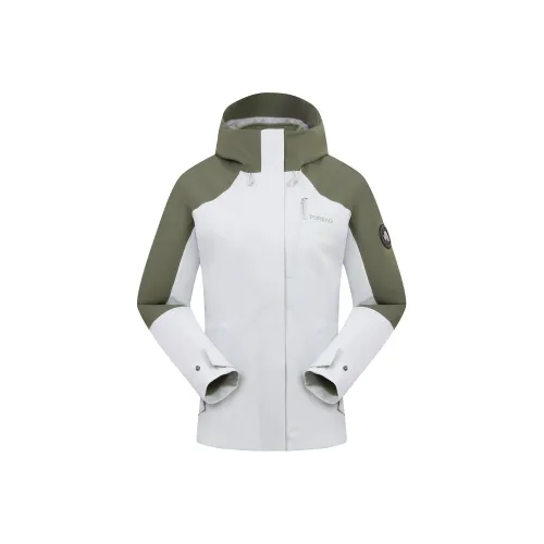 TOREAD Водонепроницаемый и дышащий устойчивый к истиранию термический антистатический ветровка для женщин