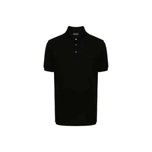 EMPORIO ARMANI FW23 Поло Мужское Черное