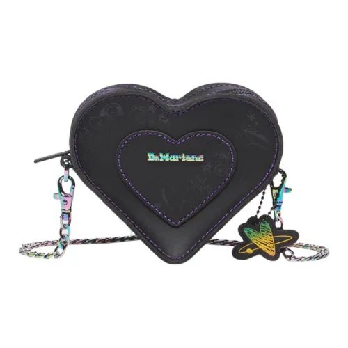 Dr.Martens Сумка из коровьей кожи форма сердца мини женская черная