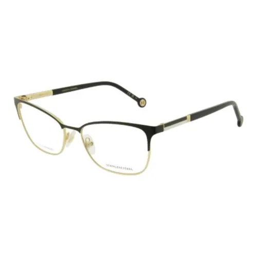 CarolinaHerrera. Металл Бабочка Оправы для очков Женские Черный