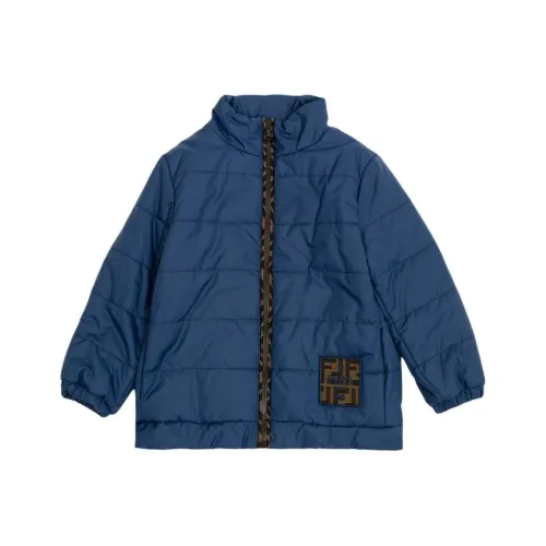 FENDI Морской синий Kids Утеплённые куртки