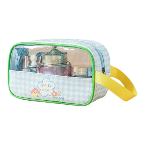 Search Blue Веселье Прозрачный Косметичка для макияжа Путешествие