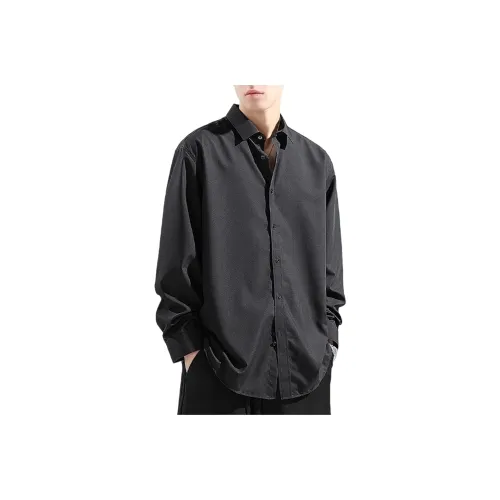 KONGBAITING 2025 Осенняя рубашка унисекс