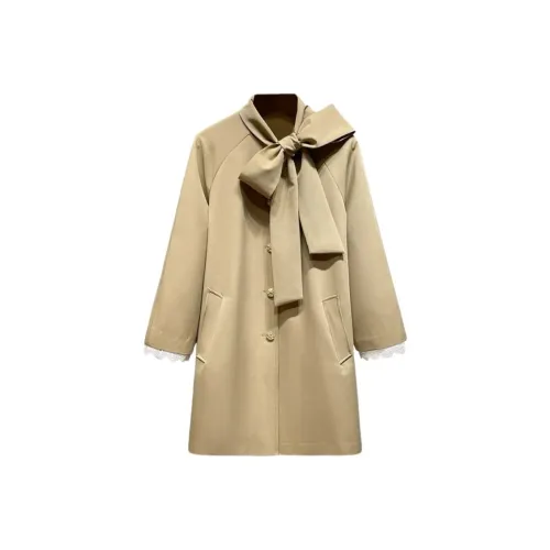 JOPPTI Khaki Женская тренч-куртка