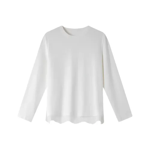 LUYOUYE Осенний Длинный Рукав Т-Рубашка Женская