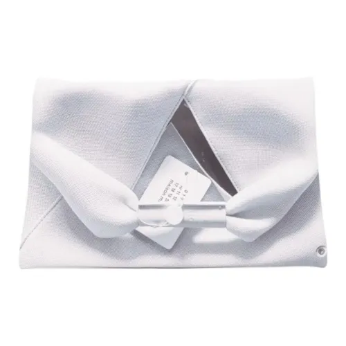 MM6 MAISON MARGIELA Полиэстер Клатч Женская Белая