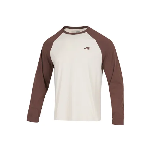 Skechers Коричневый 066D Унисекс T-рубашки