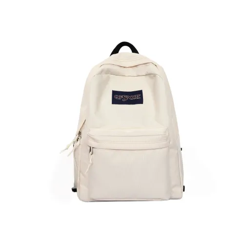 CREAM BEAR Нейлон Рюкзак Стандартный Экрю Черный Розовый Красный Лейк Синий