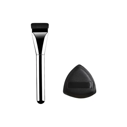 XIAMEIYU Слайды Плоский верх Foundation Щетка Черный ананас Розовый CP Набор Базовый слой